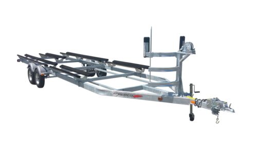 Remorque ponton 23'-25' Tandem galv. avec frein Remeq PSC-5440-L 2023 #SÉRIE 2REA2S6C9P2149945