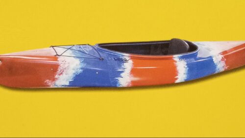 Kayak Lobo Rouge/blanc/bleu avec Jupette