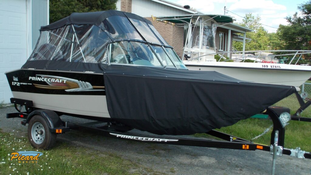 Toit sur mesure pour bateau